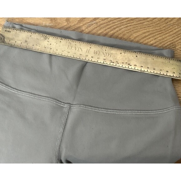 ALO Yoga High Waist Full Length Leggings Mesh line in back 22" waist brown - Picture 6 of 7